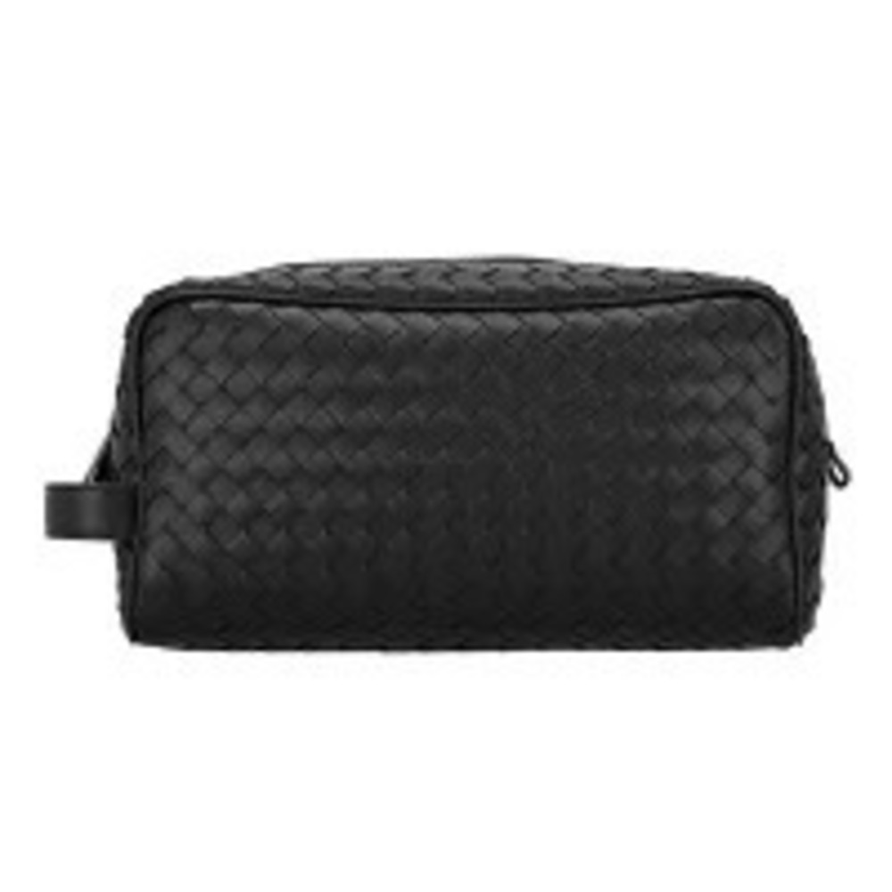 Bottega Veneta Shoulder Bag Intrecciato Black Business Cool